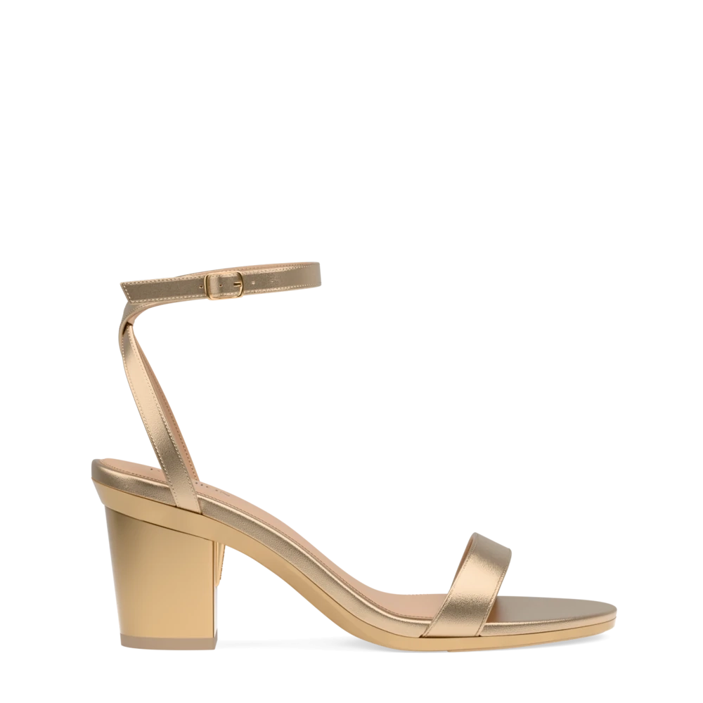The Brenna - Matte Gold 3 Block