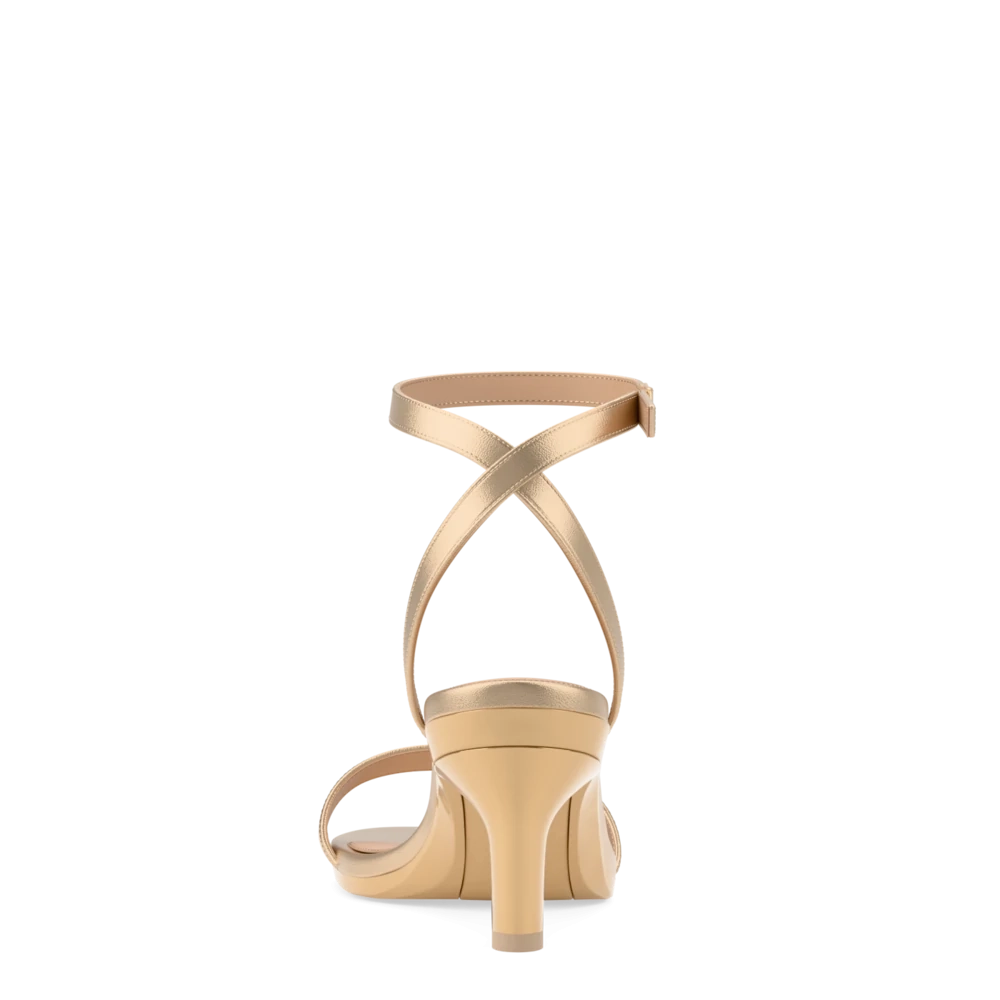 The Brenna - Matte Gold 3 Stiletto