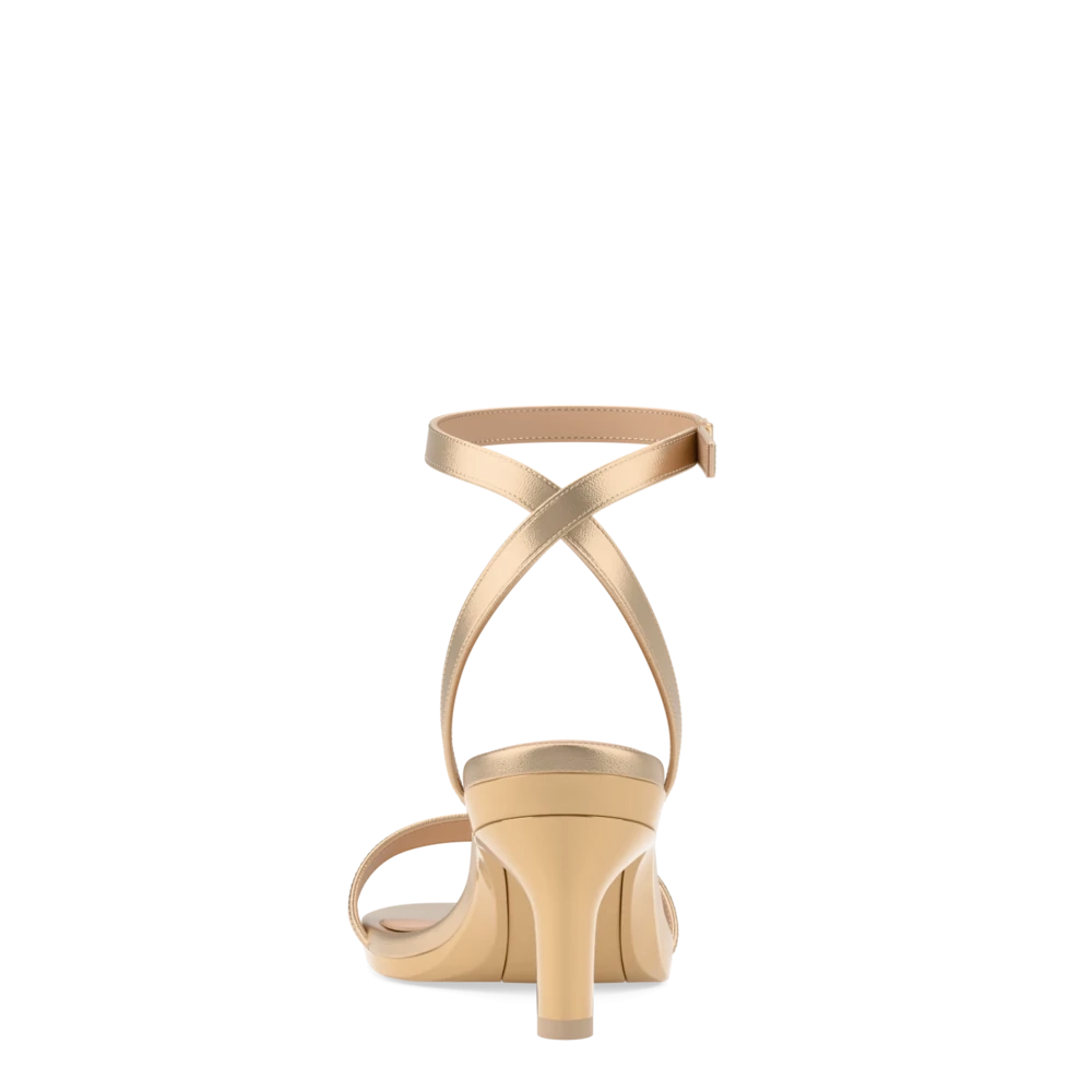 The Brenna - Matte Gold 3 Stiletto