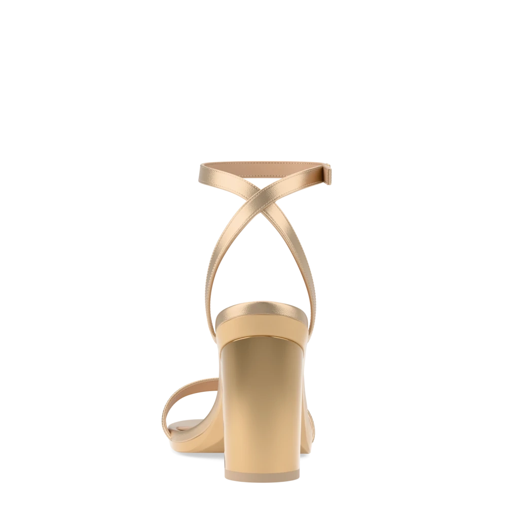 The Brenna - Matte Gold 4 Block