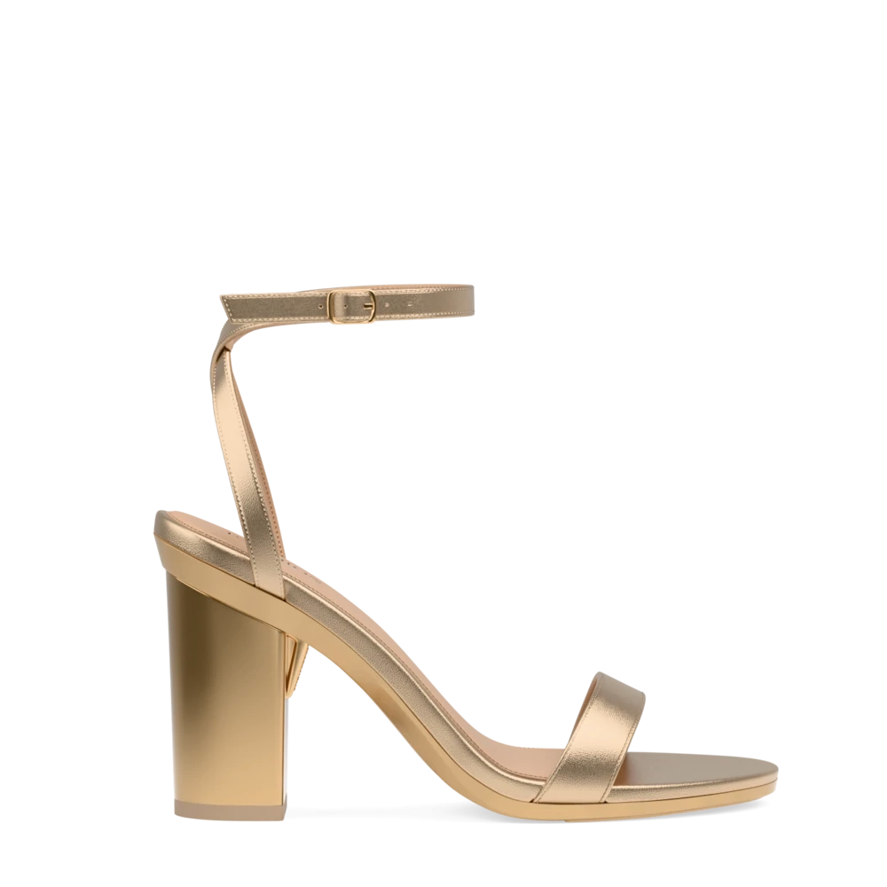 The Brenna - Matte Gold 4 Block