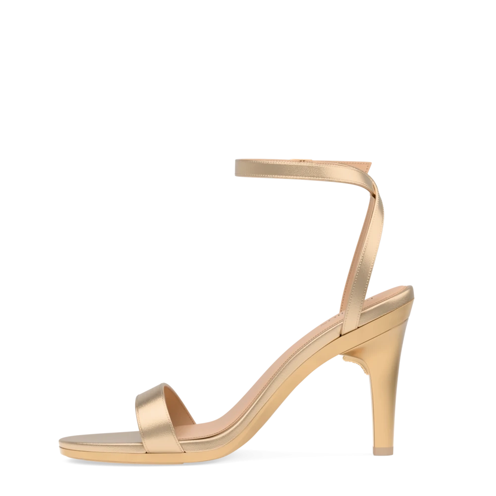 The Brenna - Matte Gold 4 Stiletto
