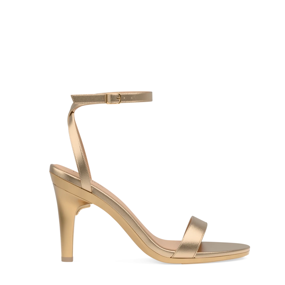 The Brenna - Matte Gold 4 Stiletto