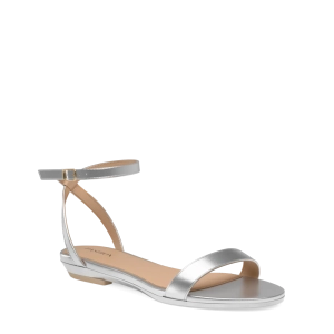 The Brenna - Matte Silver Flat