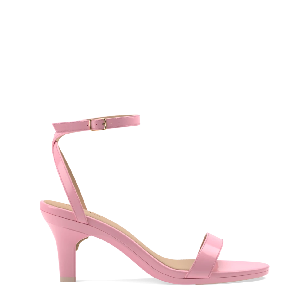 The Brenna - Pink Patent 3 Stiletto - FINAL SALE