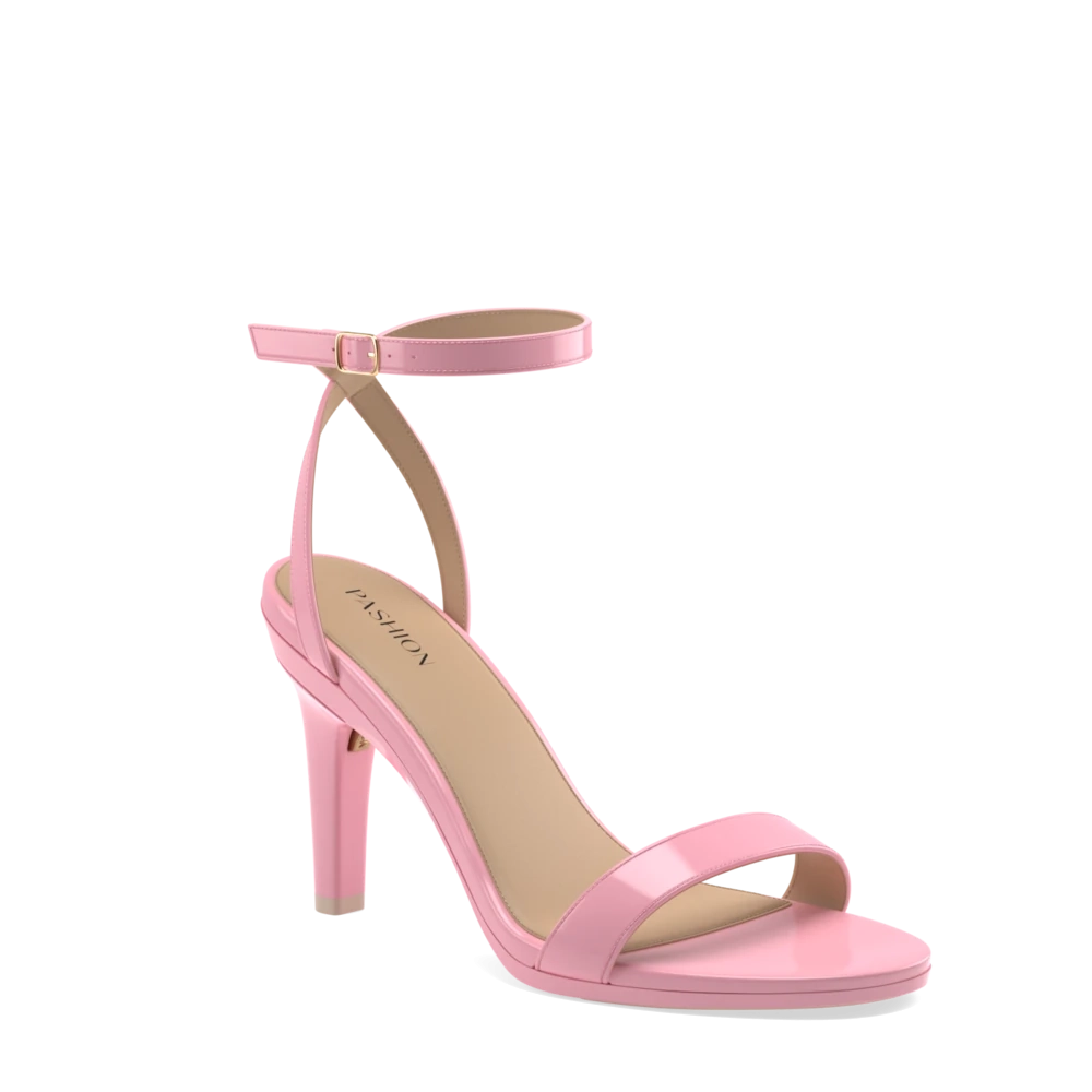 The Brenna - Pink Patent 4 Stiletto - FINAL SALE