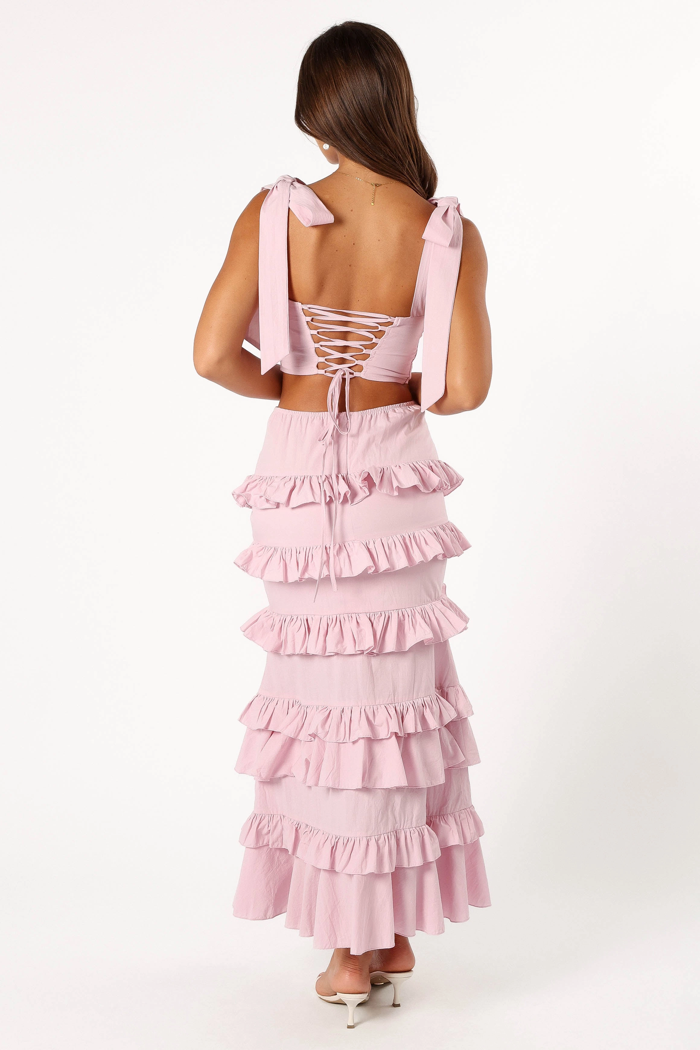 Tia Two Piece Set - Light Mauve