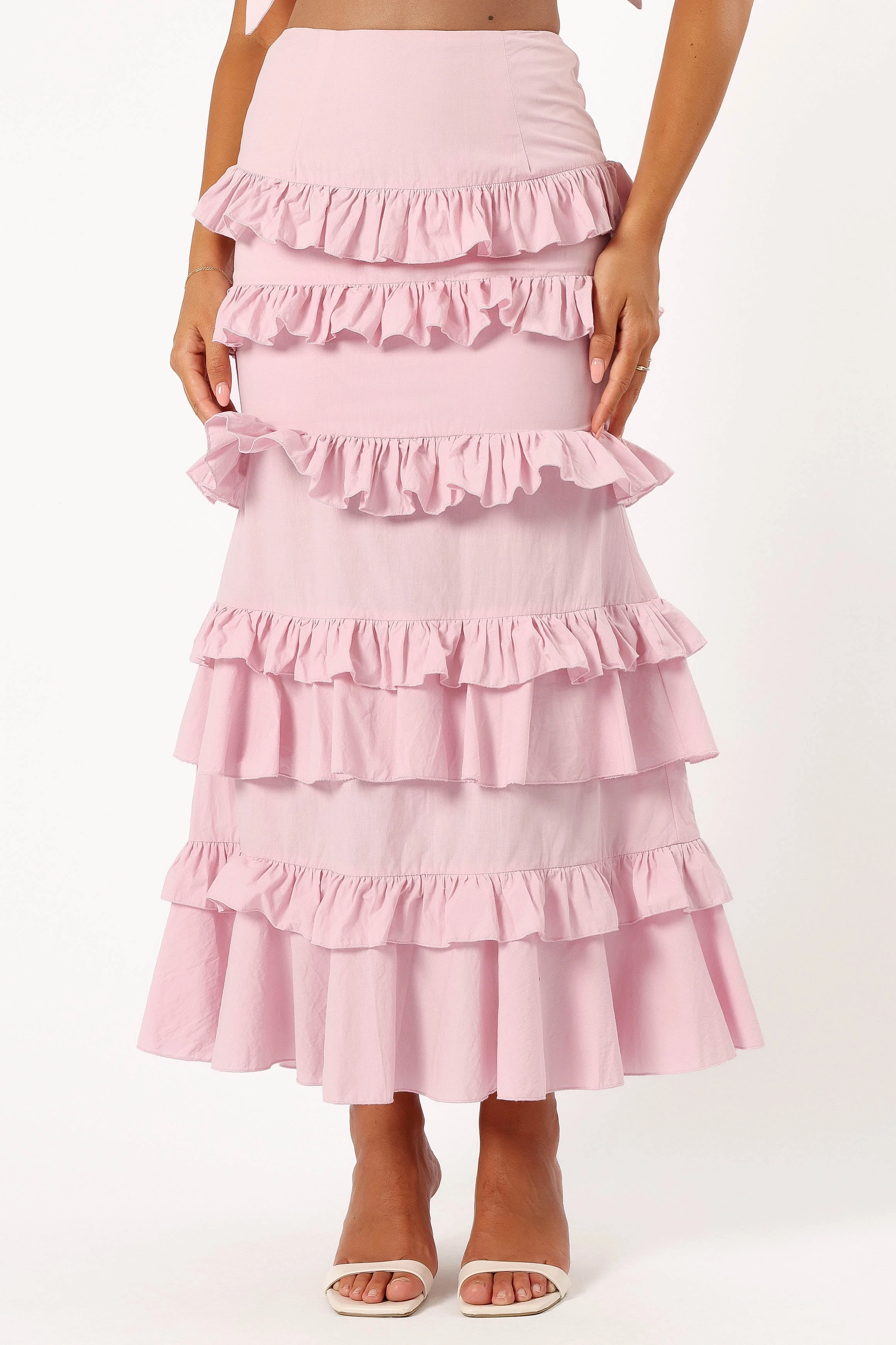 Tia Two Piece Set - Light Mauve