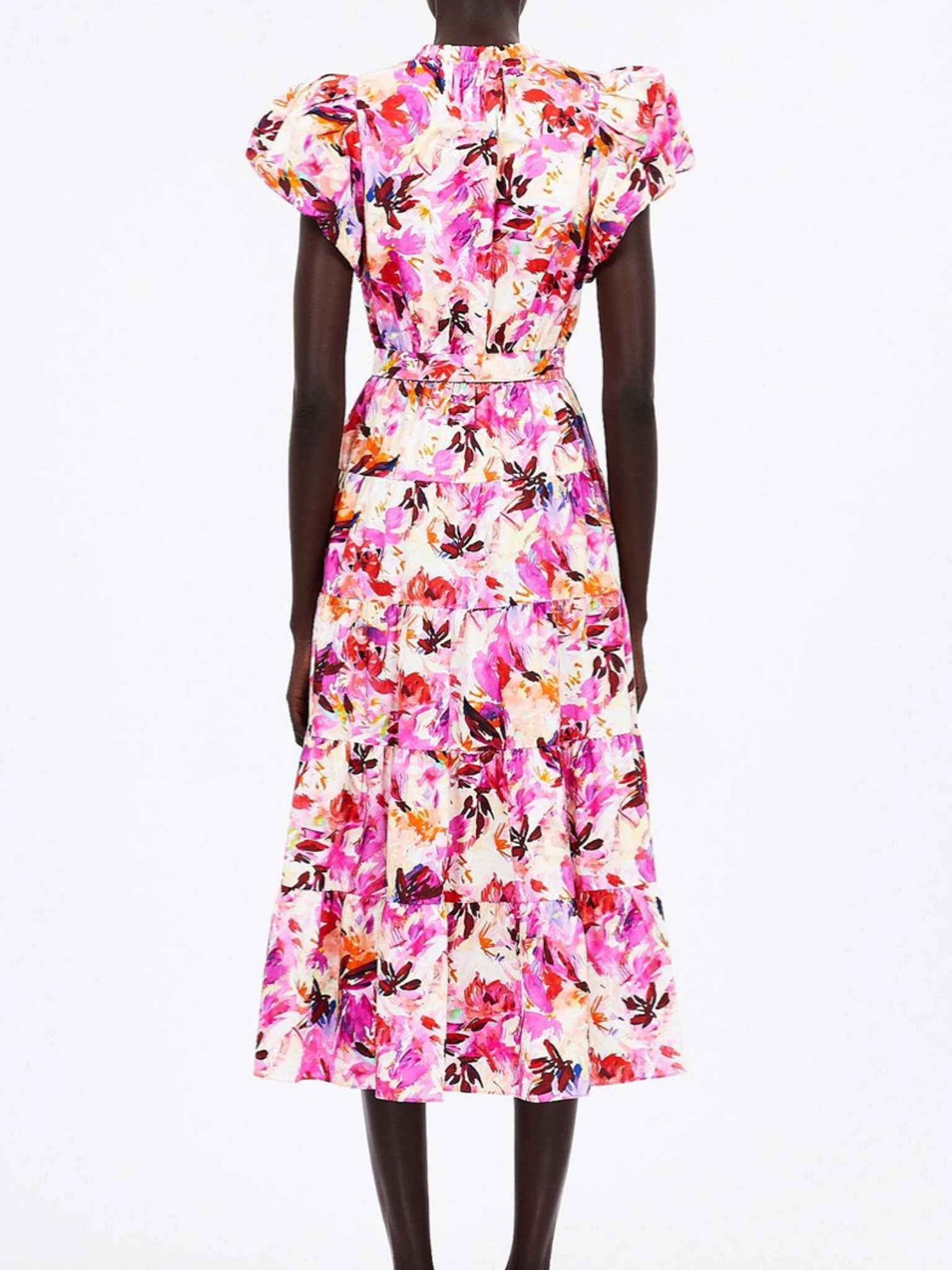 Ulla Johnson Ottilie Dress in Azalea