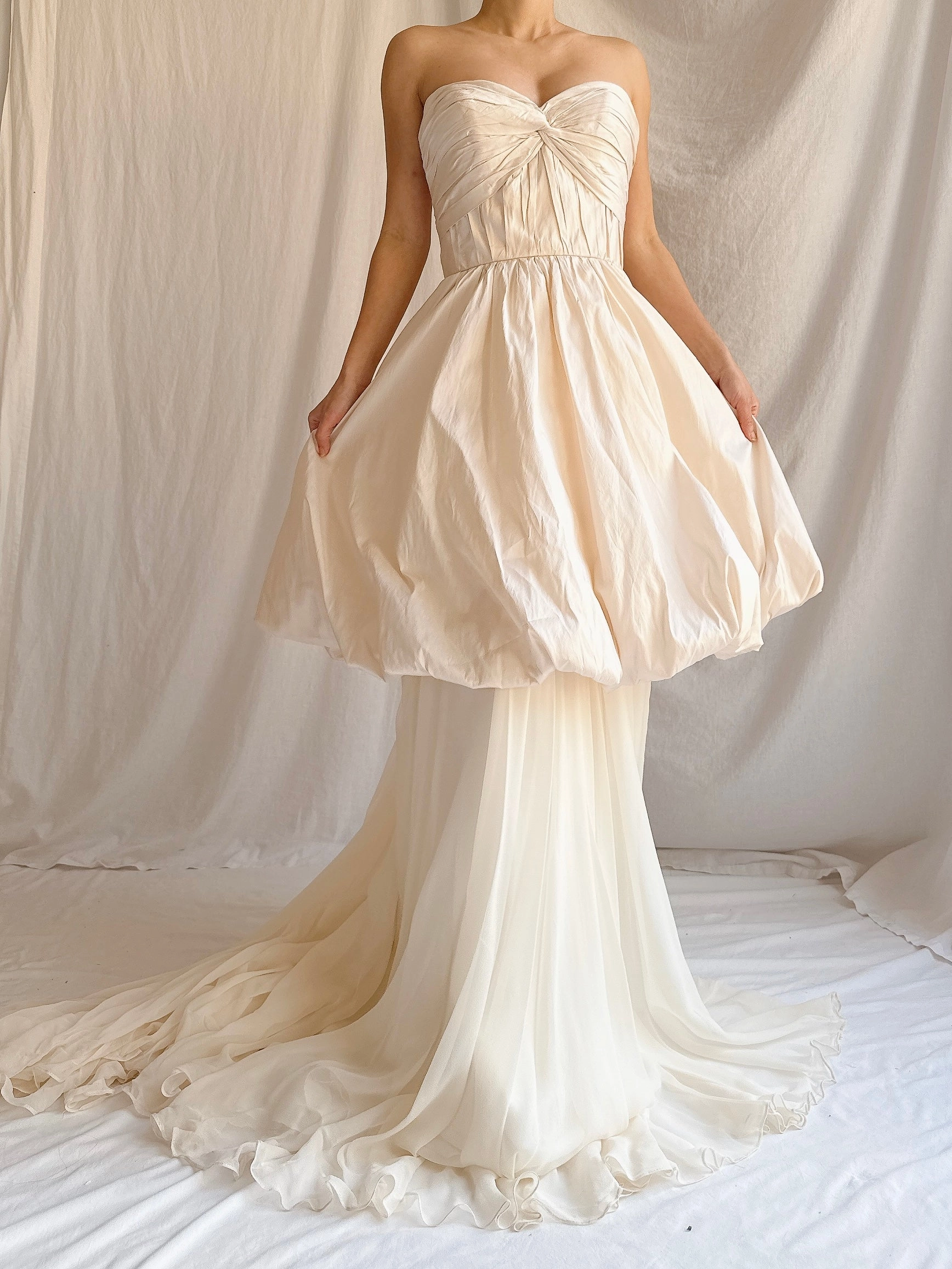Vintage Martina Liana 2-Piece Silk Set - S/M