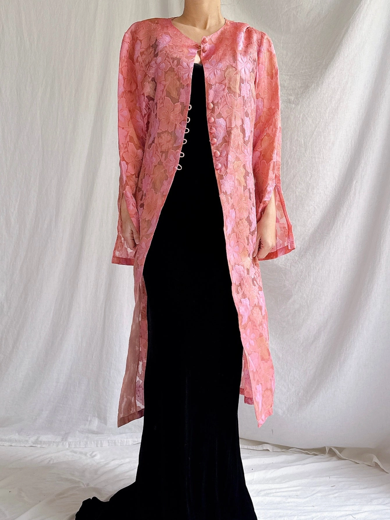 Vintage Paule Vasseur Duster - M/FR44