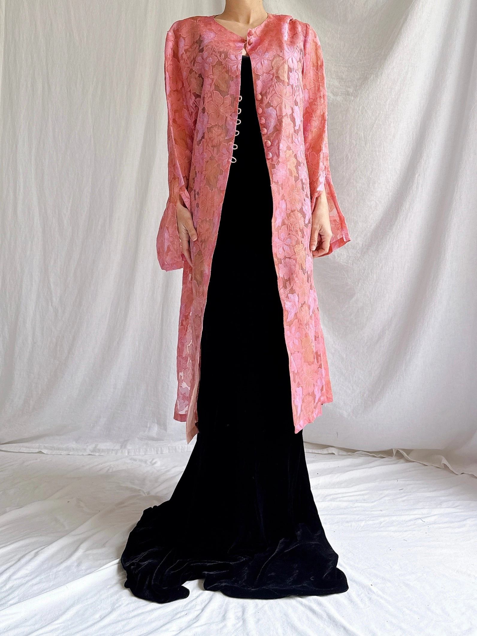 Vintage Paule Vasseur Duster - M/FR44