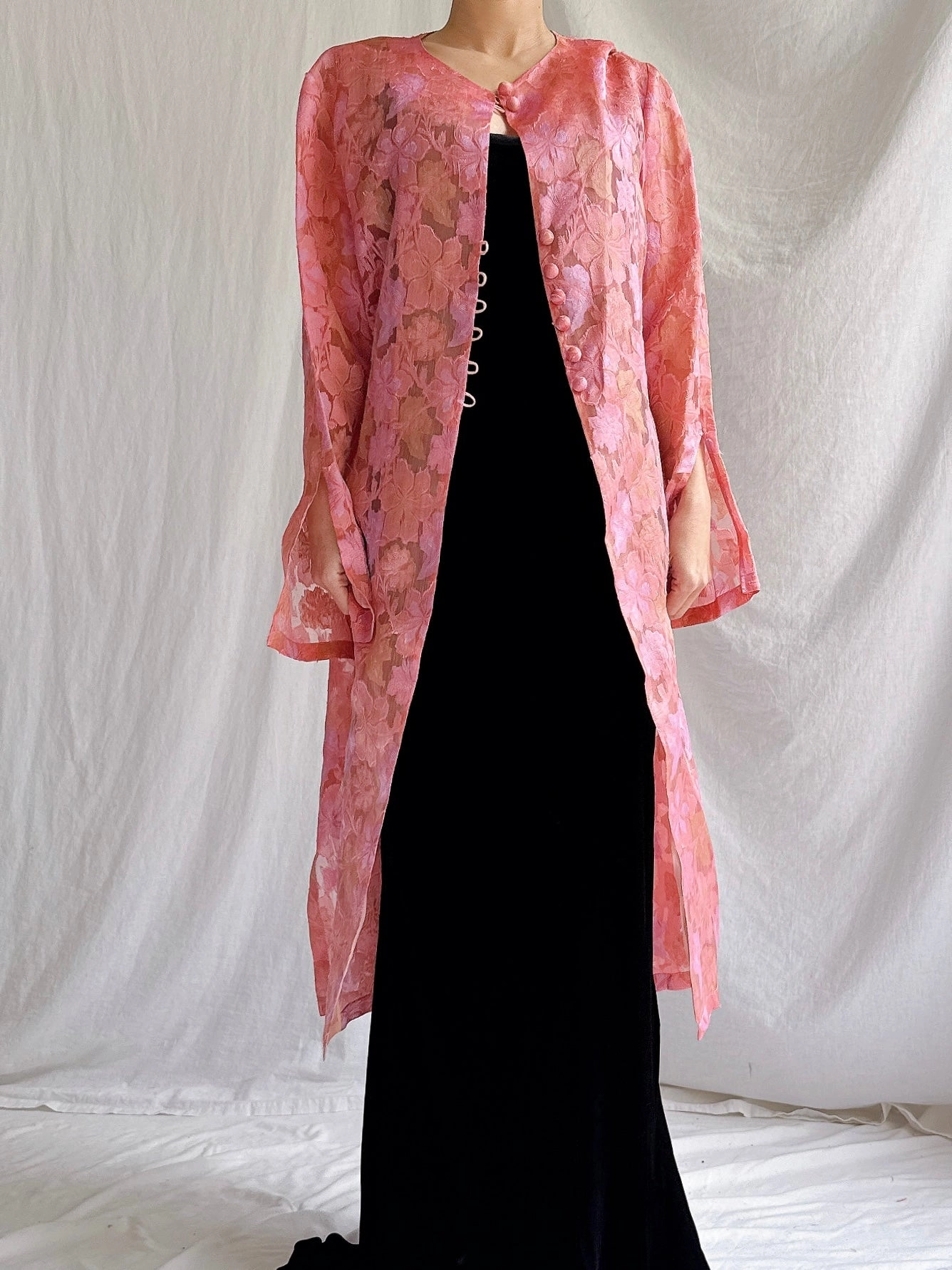 Vintage Paule Vasseur Duster - M/FR44