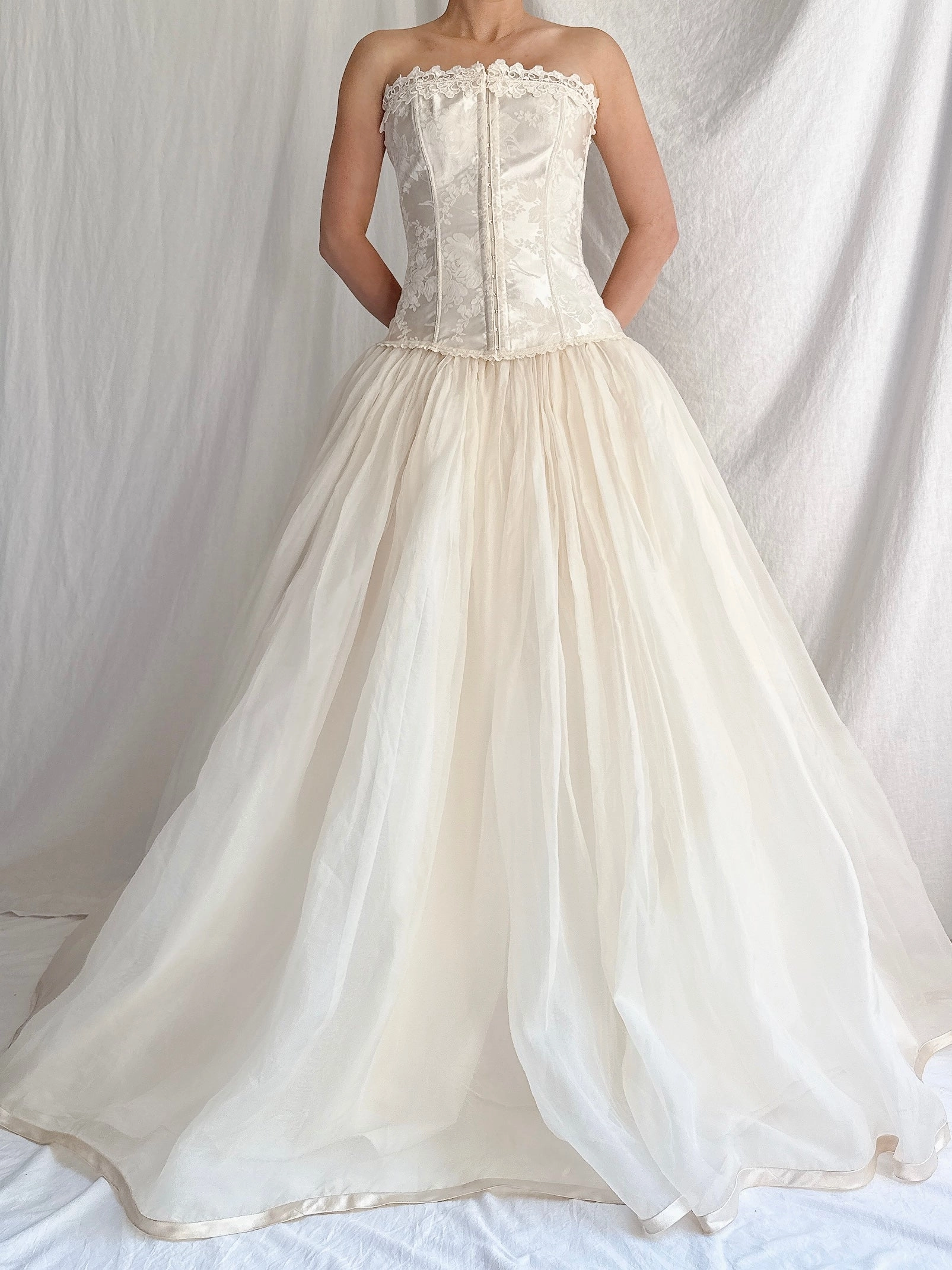 Vintage Silk Organza 2-Piece Set - S/M