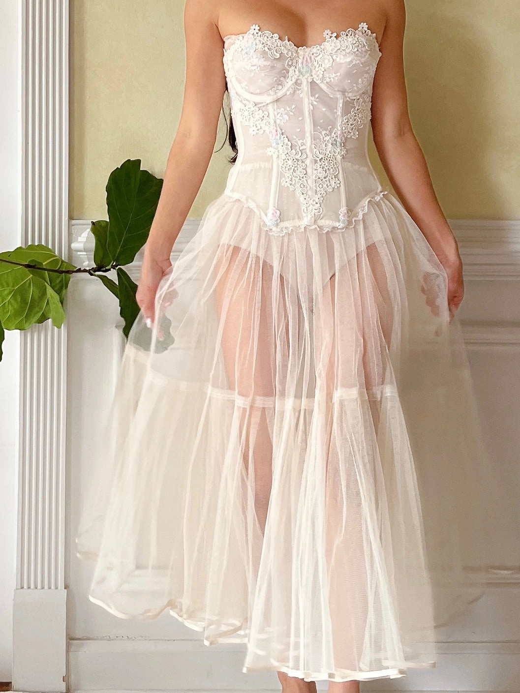 Vintage Tulle Skirt - S-L