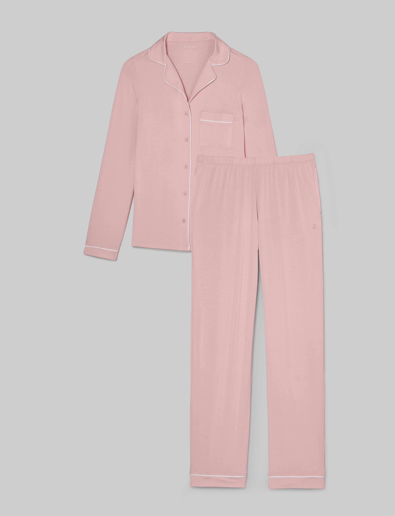 Women's Downtime Long Sleeve Pajama Top & Pant Set