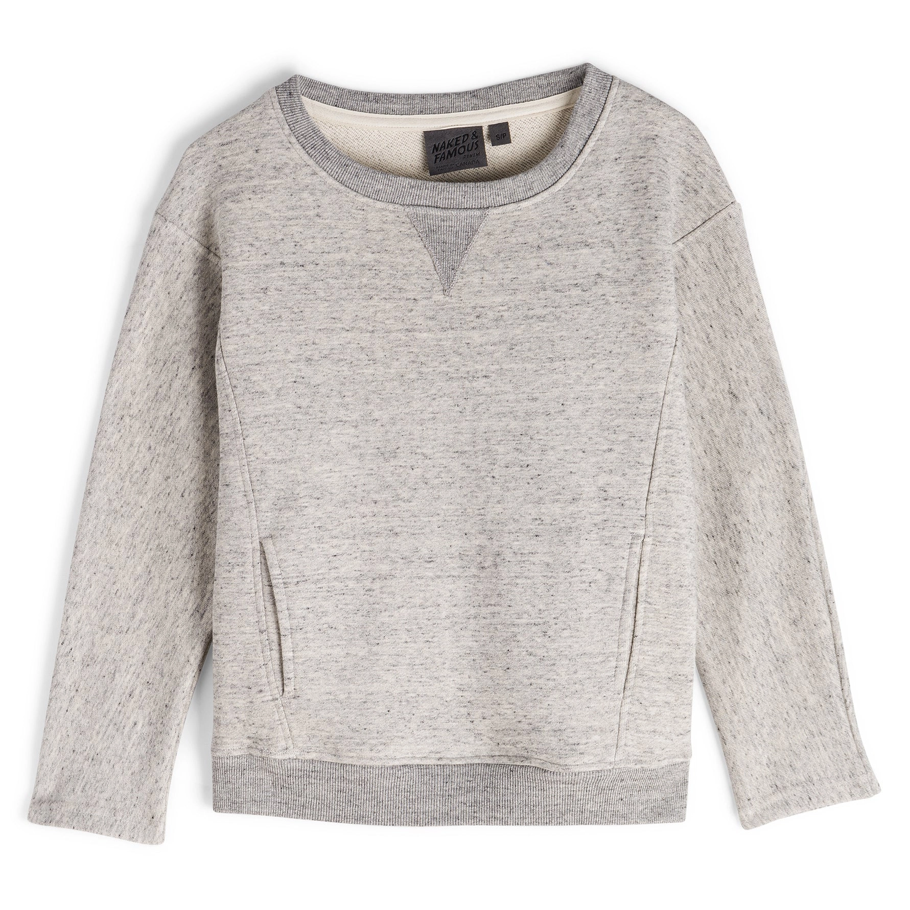 Women's - Smart Crew - Terry - Grey