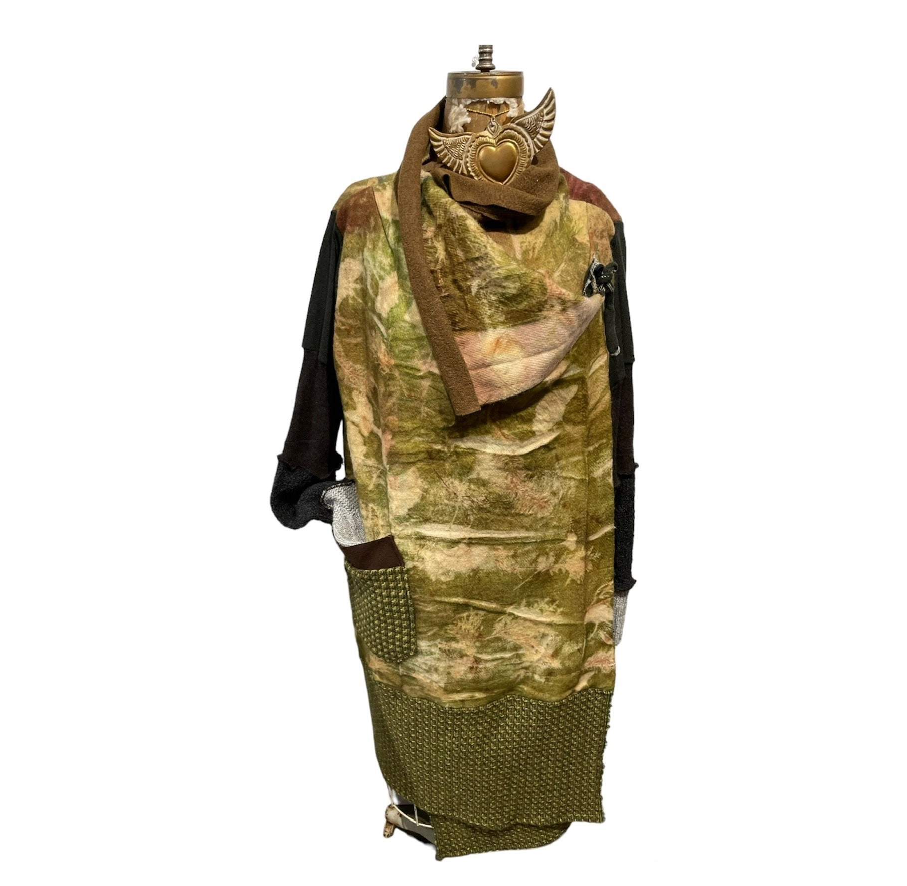 Wool Blanket Wrap Coat