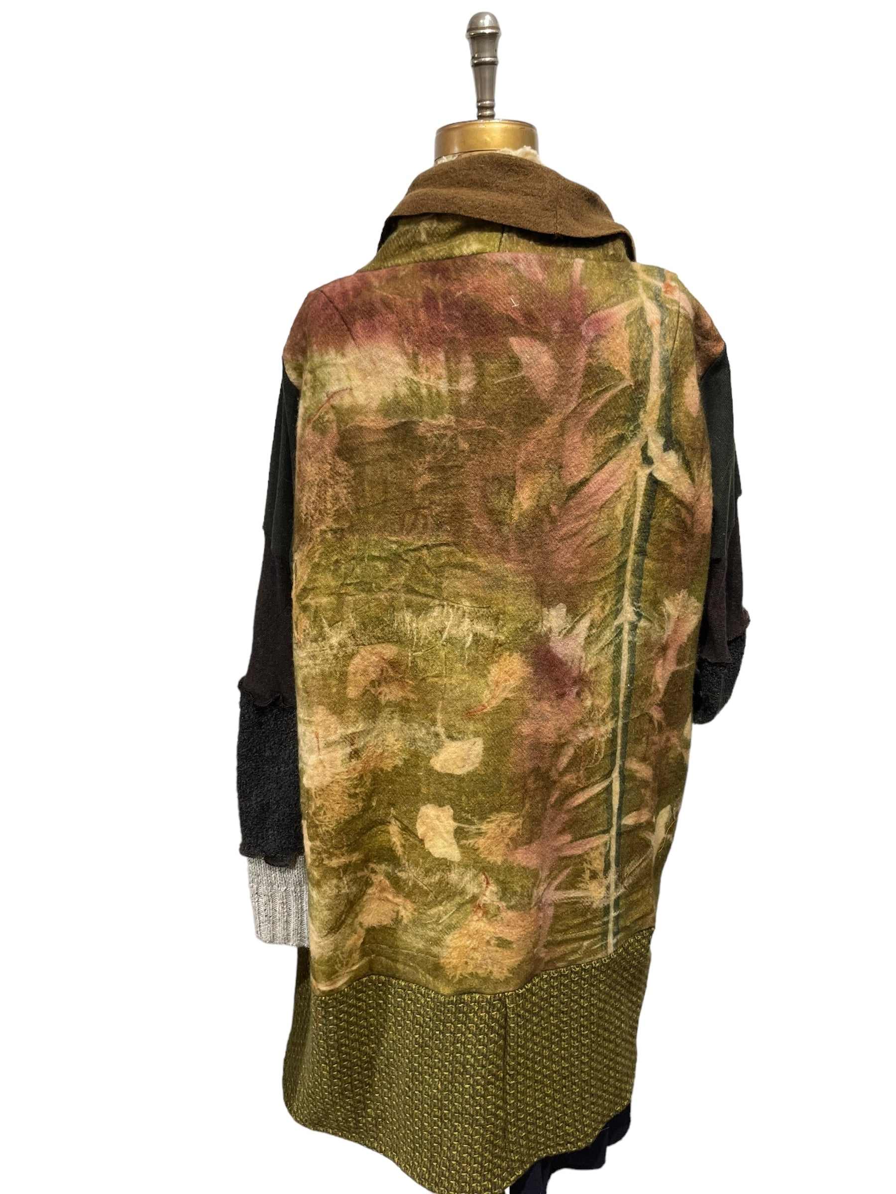 Wool Blanket Wrap Coat