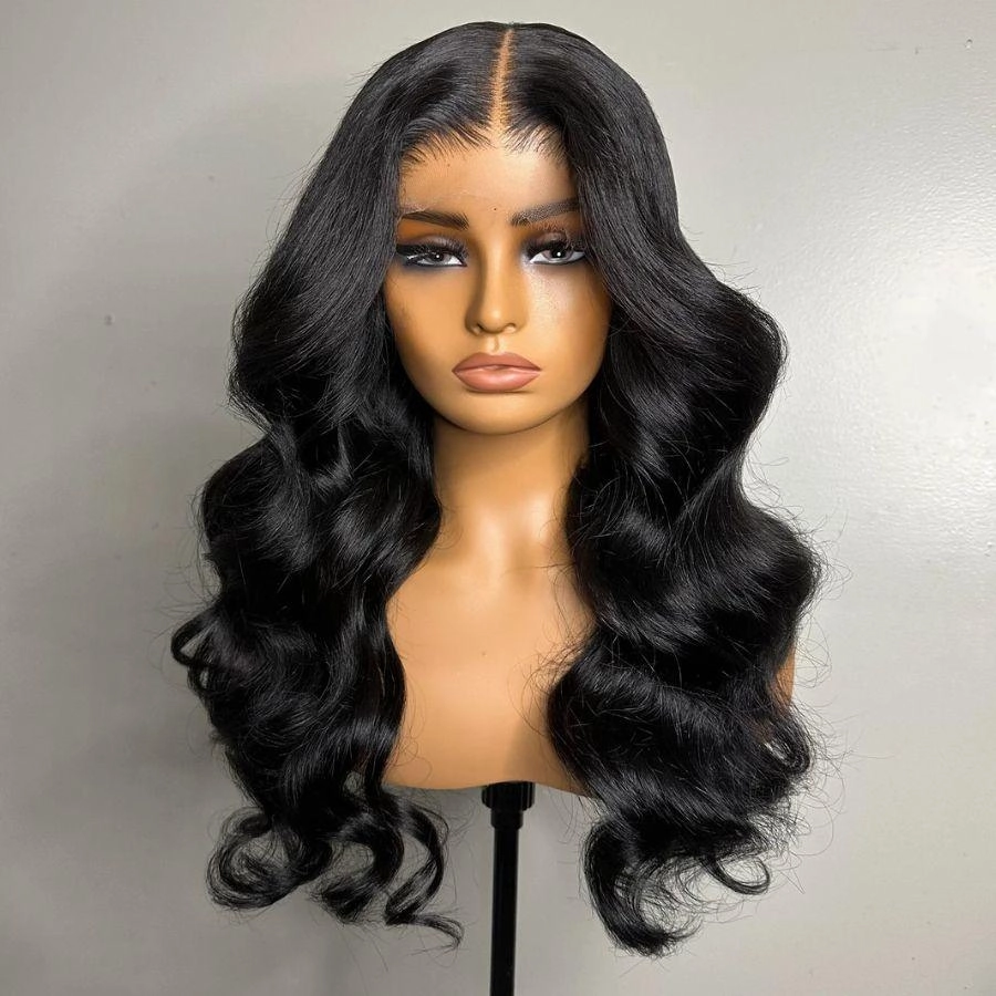 WOWANGEL 13X6 HD Lace Full Frontal Wigs Premium Raw Hair Body Wave