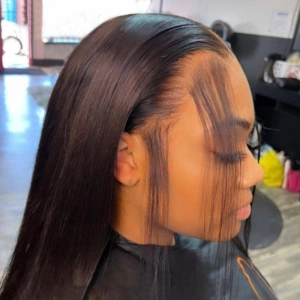 WOWANGEL 250% Density 13X6 HD Lace Front Wigs Straight HD Lace Closure Wig