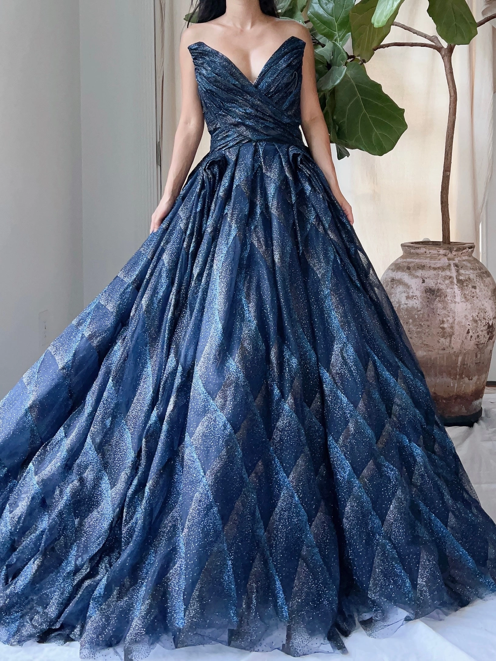 Zac Posen Tulle Glimmering Dress - XS/2